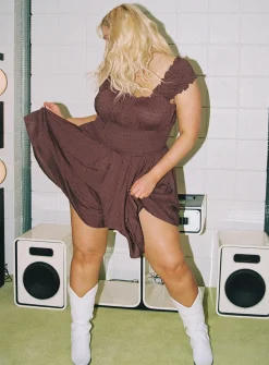 Princess Polly The Love Galore Rompercurve   Brown Best