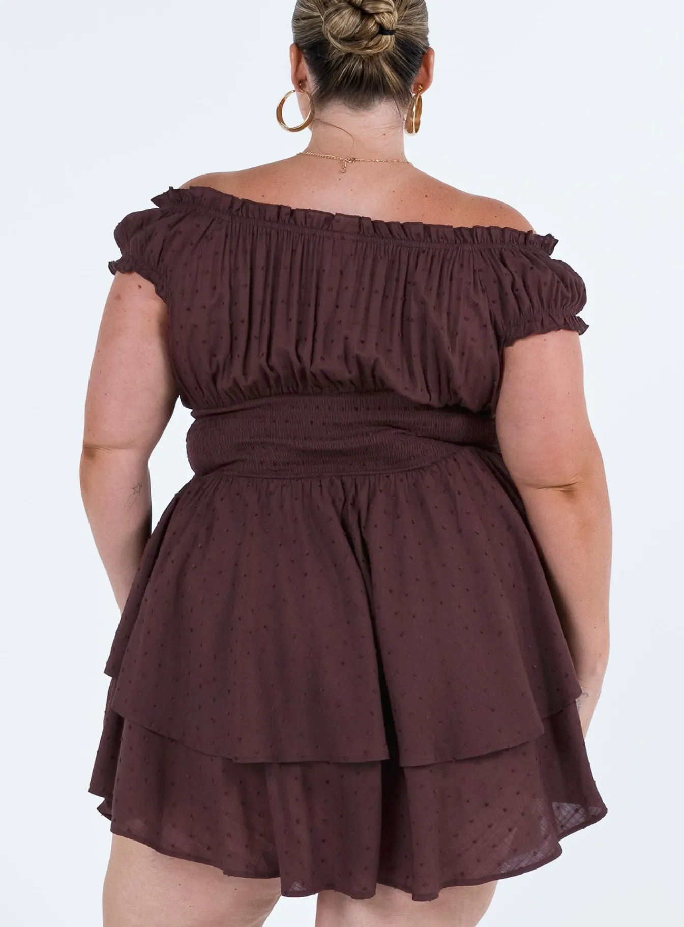 Princess Polly The Love Galore Rompercurve Brown Best
