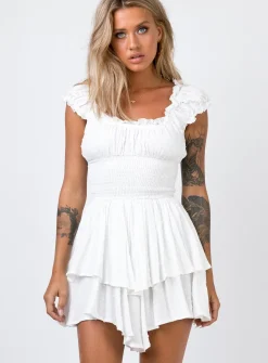 Princess Polly The Love Galore Romperlower Impact White Best Sale