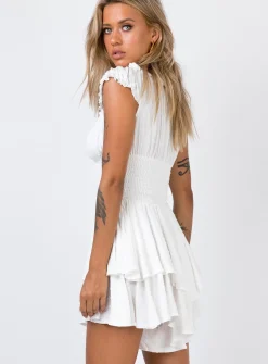 Princess Polly The Love Galore Romperlower Impact White Best Sale