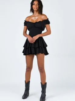 Princess Polly The Love Galore Rompertall   Black Best Sale