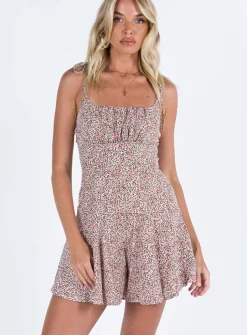 Princess Polly The Marko Romper Red Multi Tall   Red Floral Best