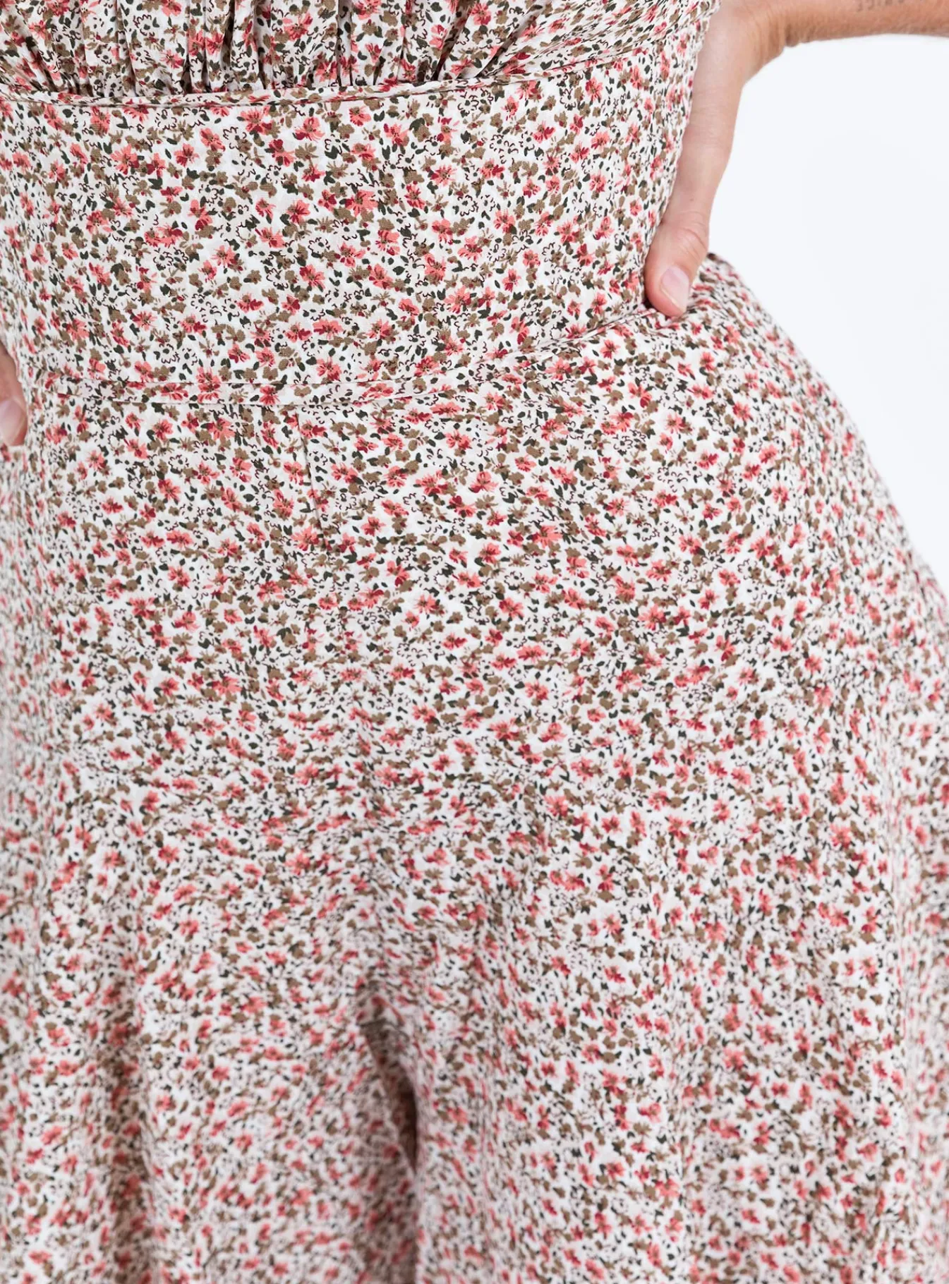 Princess Polly The Marko Romper Red Multi Tall Red Floral Best