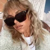 Princess Polly The More You Know Sunglasses  Tort Discount