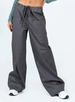 Princess Polly The Niel Pants  Slate Clearance