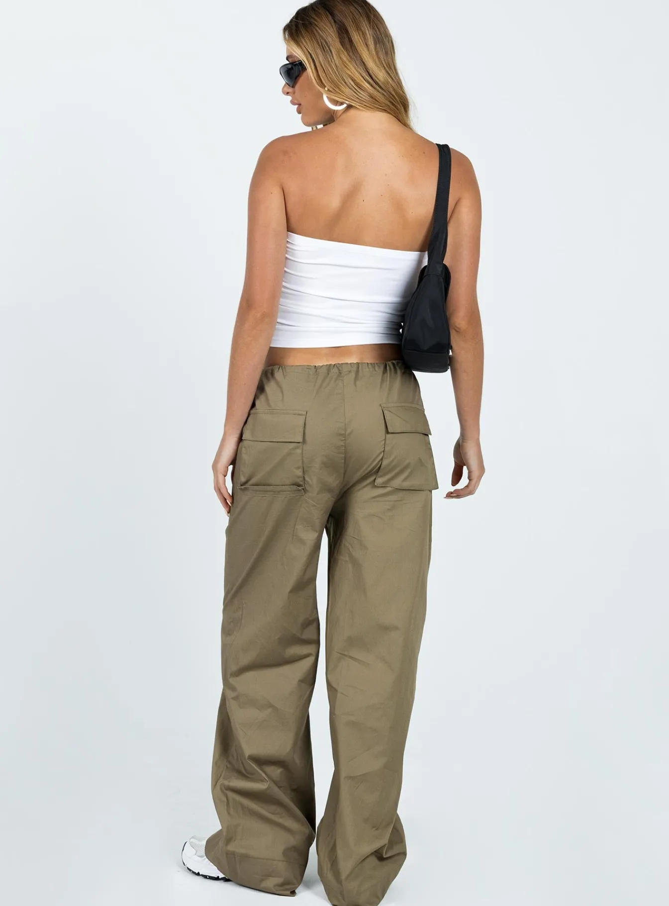 Princess Polly The Niel Pants Khaki Best