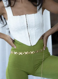 Princess Polly The Noughties Belt   Gold Flash Sale
