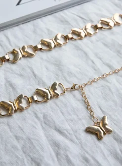 Princess Polly The Noughties Belt   Gold Flash Sale