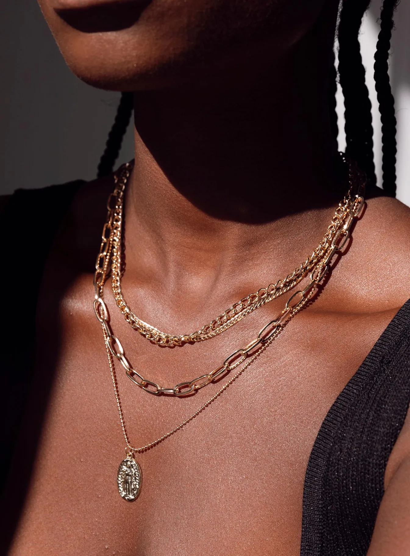 Princess Polly The Paulo Necklace Set Gold Sale