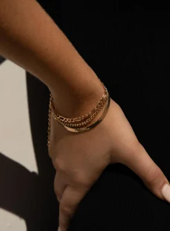 Princess Polly The Rea Bracelet Set  Gold Outlet