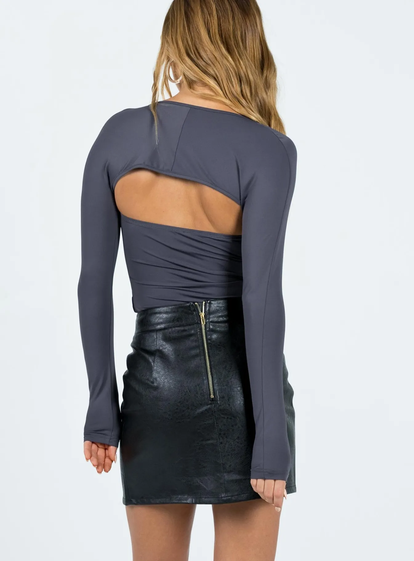 Princess Polly The Rizzo Mini Skirt Black Online