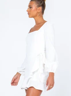 Princess Polly The Villa Mini Dress White Online
