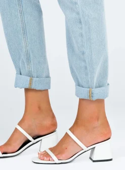 Princess Polly Therapy Goldie  White Clearance