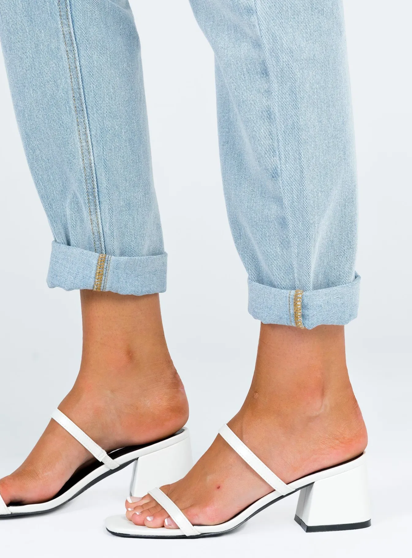 Princess Polly Therapy Goldie White Clearance