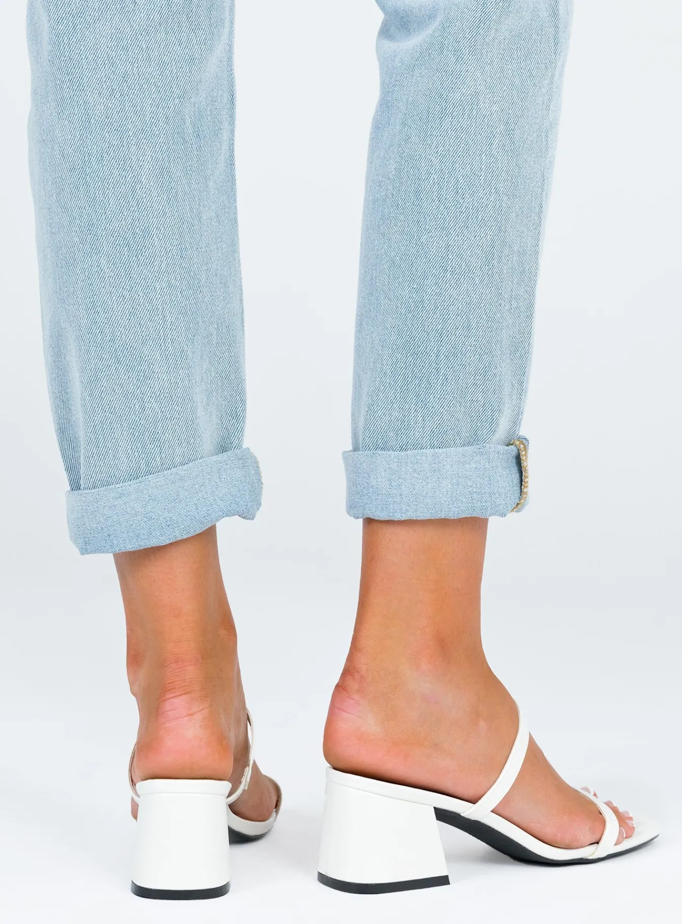 Princess Polly Therapy Goldie White Clearance