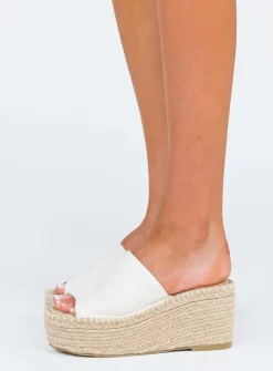 Princess Polly Therapy Sable Platforms   Natural Cheap