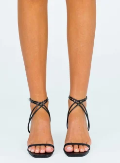 Princess Polly Therapy Stunnaheels   Black Sale