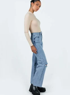 Princess Polly Thornejean   Denim Online