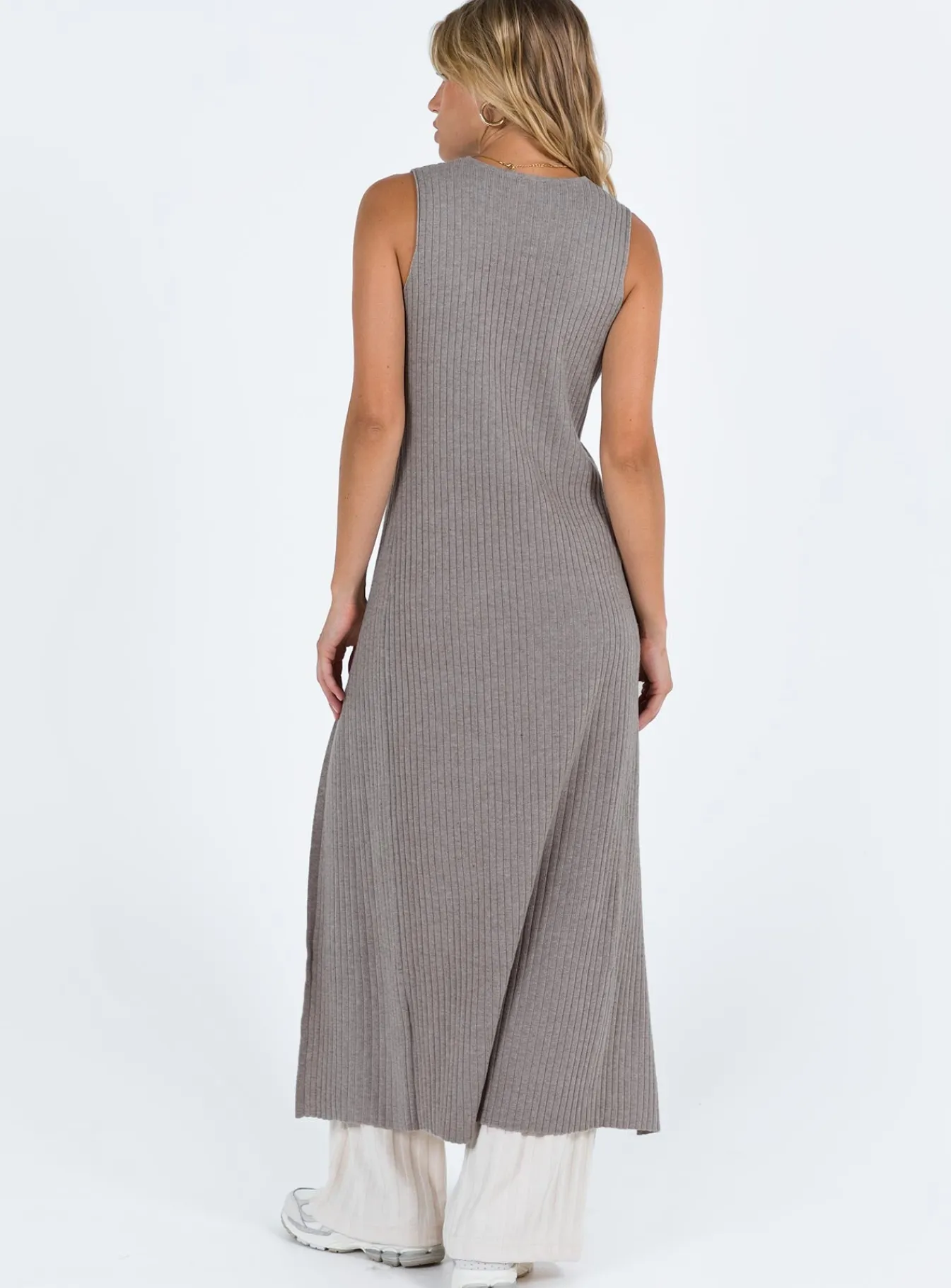 Princess Polly Tieghan Longline Cardigan Brown Hot