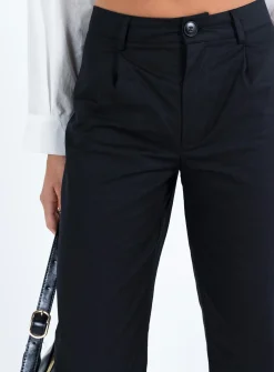 Princess Polly Titius Pants Solid Black Shop