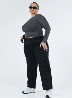 Princess Polly Titius Pantscurve   Black Discount