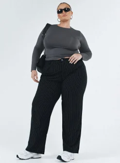 Princess Polly Titius Pantscurve   Black Discount