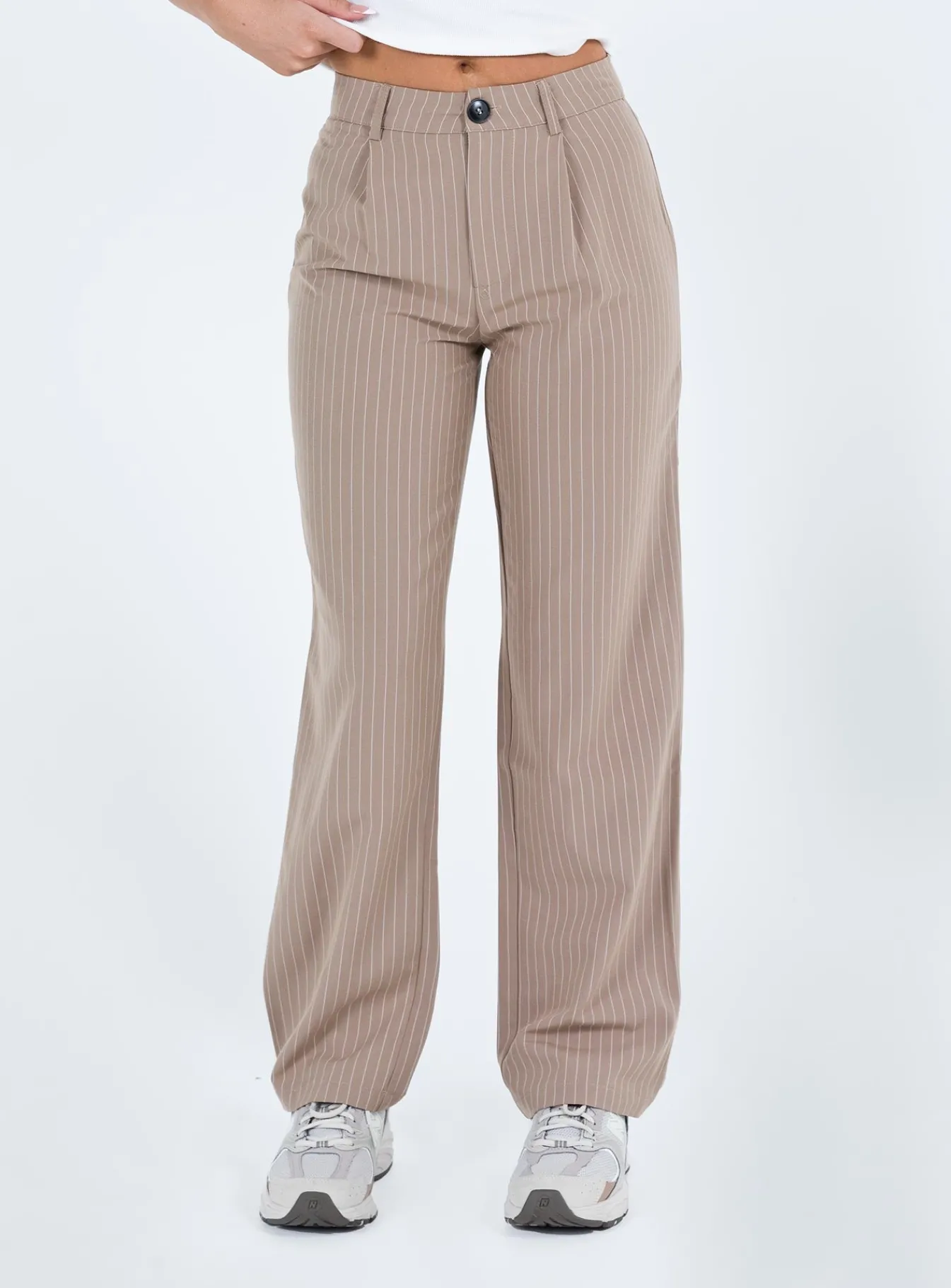 Princess Polly Titius Pantspetite Beige Clearance
