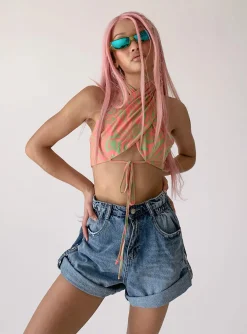 Princess Polly Tomonishorts   Denim Best