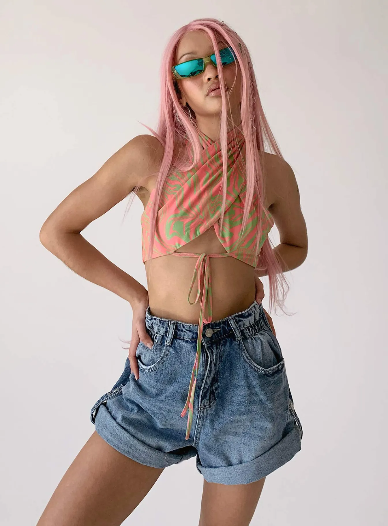 Princess Polly Tomonishorts Denim Best