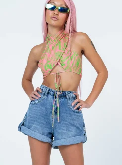 Princess Polly Tomonishorts   Denim Best