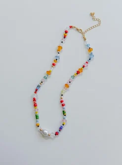 Princess Polly Totem Beaded Necklace  Multi Best