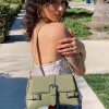 Princess Polly Tozzi Shoulder Bag  Khaki Sale