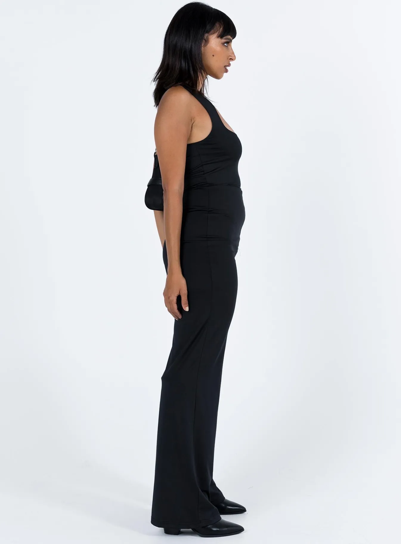 Princess Polly Tressi Long Catsuit Black Hot