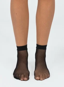 Princess Polly Tripp Stocking Socks  Black Sale