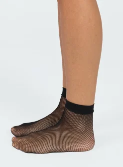 Princess Polly Tripp Stocking Socks Black Sale