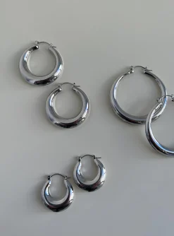 Princess Polly True Paradise Earring Set  Silver Cheap