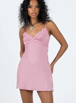 Princess Polly Trysha Mini Dress  Pink Hot