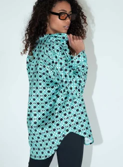 Princess Polly Tui Shirt  Green Cheap