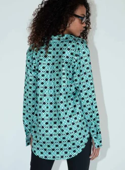 Princess Polly Tui Shirt  Green Cheap