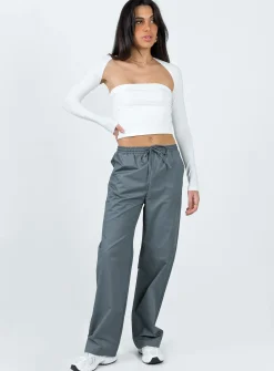 Princess Polly Tumble Pants  Slate Hot