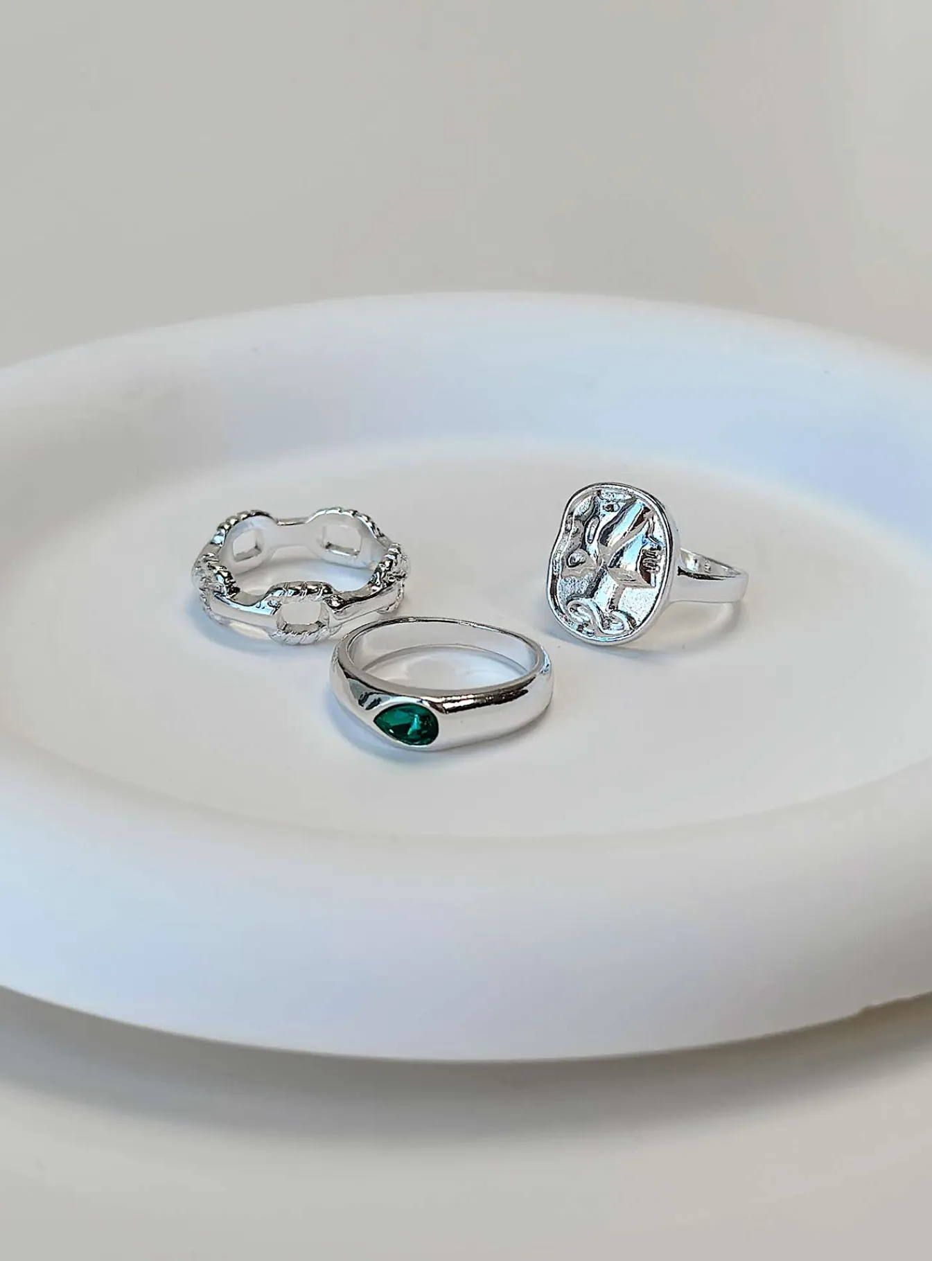 Princess Polly Turk Ring Pack Silver Store