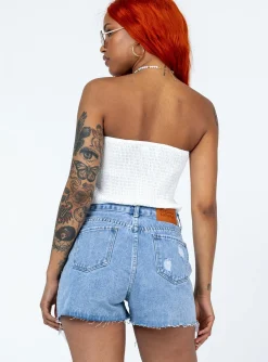 Princess Polly Turnershorts   Denim Fashion