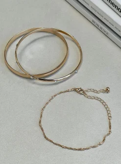 Princess Polly Tyran Bracelet Pack  Gold Best