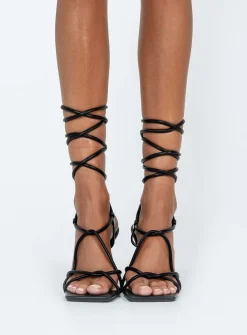 Princess Polly Unreal Heels  Black Best Sale