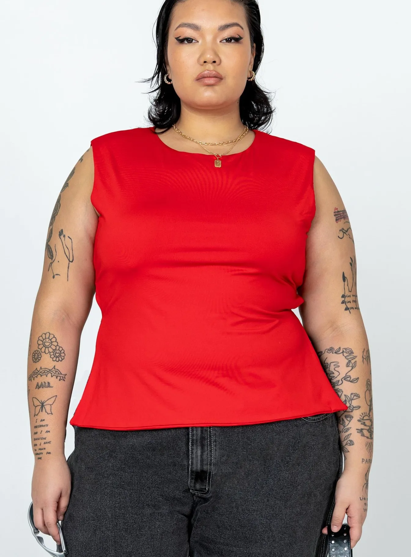 Princess Polly Uzo Topcurve Red Online