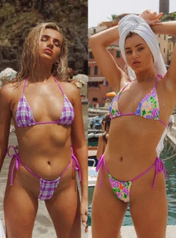 Princess Polly Vanessa Reversible Bikini Bottomsmulti   Purple Fashion