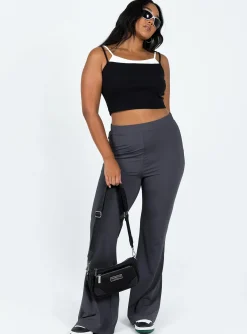 Princess Polly Vellgrove Pants Grey   Slate Online