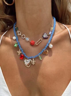 Princess Polly Villaz Necklace  Multi Shop