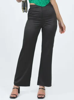 Princess Polly Vinnie Pants  Black Best Sale
