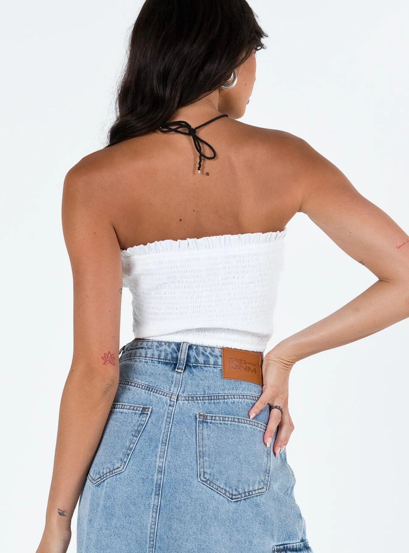 Princess Polly Vip Strapless Top White Best Sale